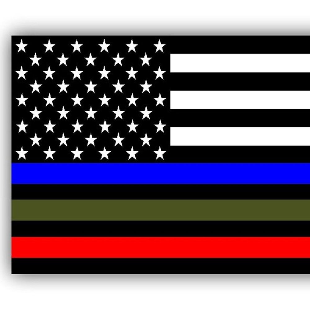 New First Responders Flag 3x5' Fire rescue police armed forces